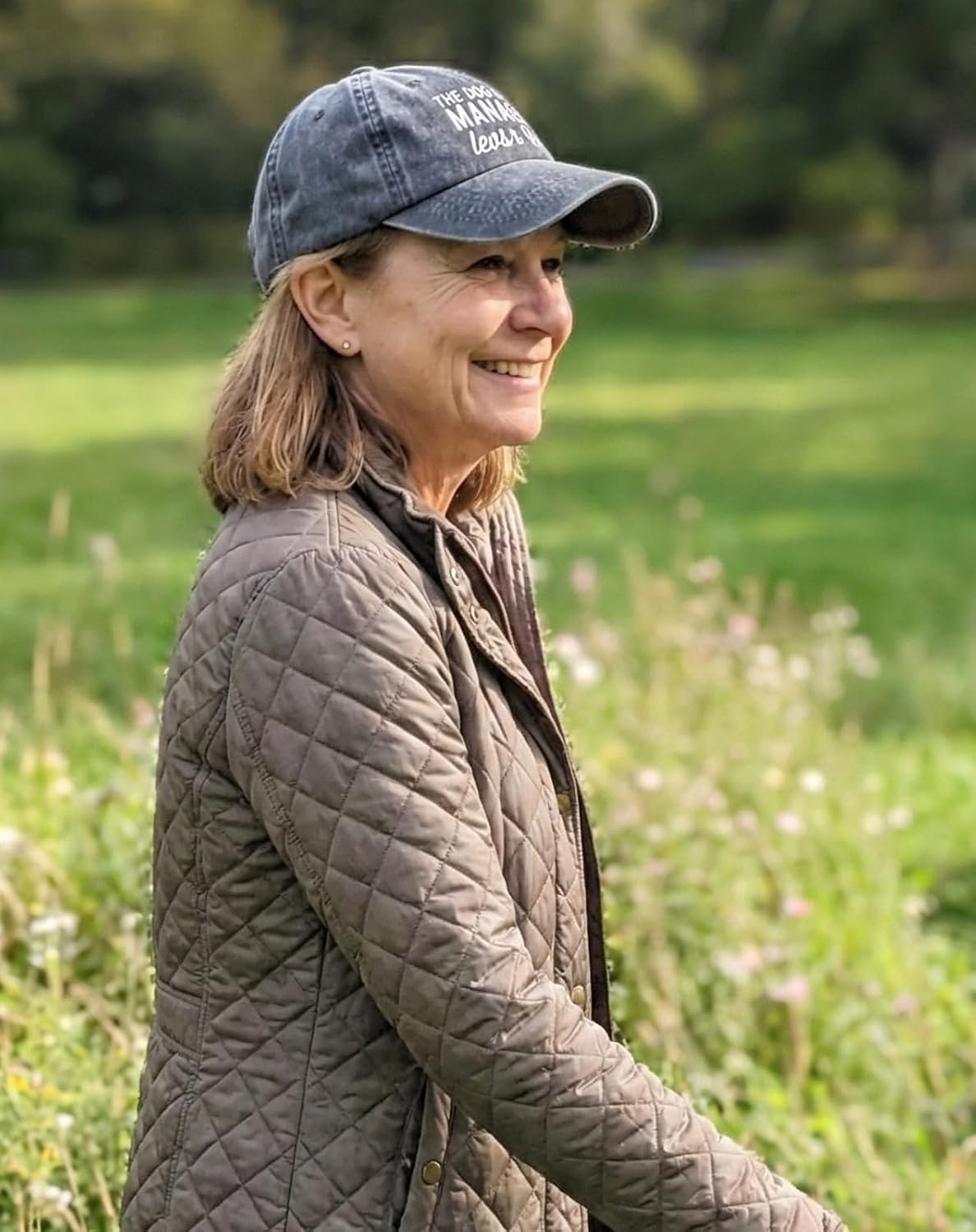 InnoBeta Manager Gifts, Cap for Women for Christmas, Birthday, Adjustable Embroidered Baseball Hat (Grey) - Image 6