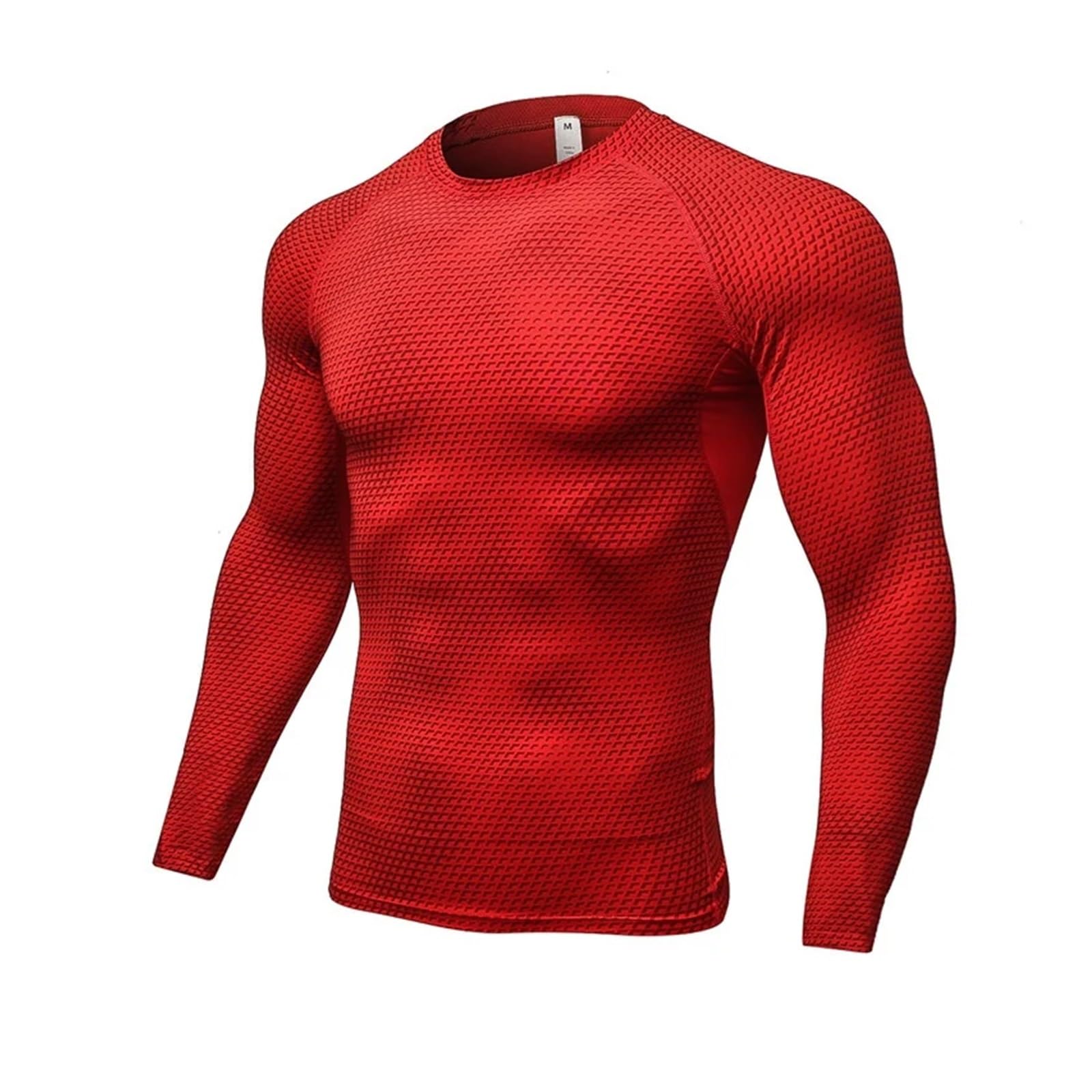 Uomo Fitness Corsa Allenamento Camicie a Maniche Lunghe Stretto Elastico Abbigliamento ad Asciugatura Rapida Camicia da Palestra Canotte atletiche per Ciclismo Fitness Allenamento Sportiva