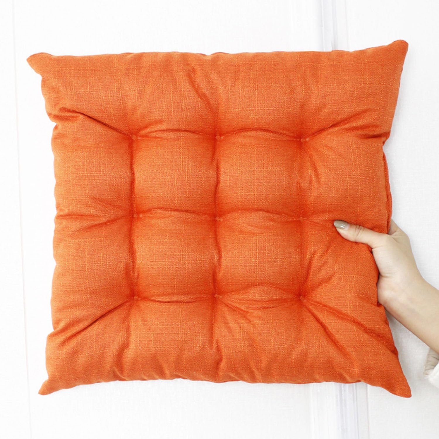Coussin pour chaise de salle à manger capitonné | Assise confortable épaisseur 8 cm