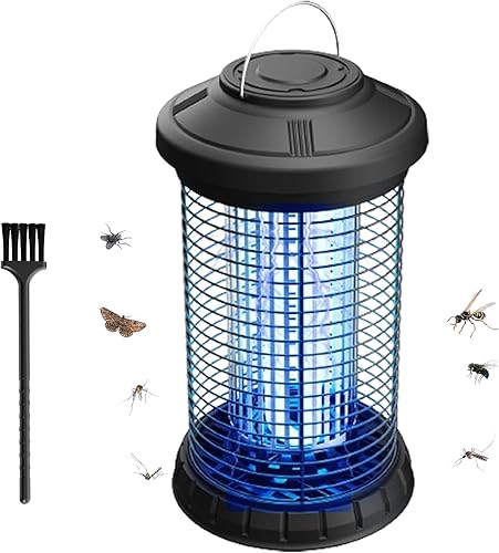 Miniatura 8 de Essen Guard Exterminador de insectos para interiores y exteriores, linterna LED para tienda de campaña, luz de emergencia SOS, trampa para