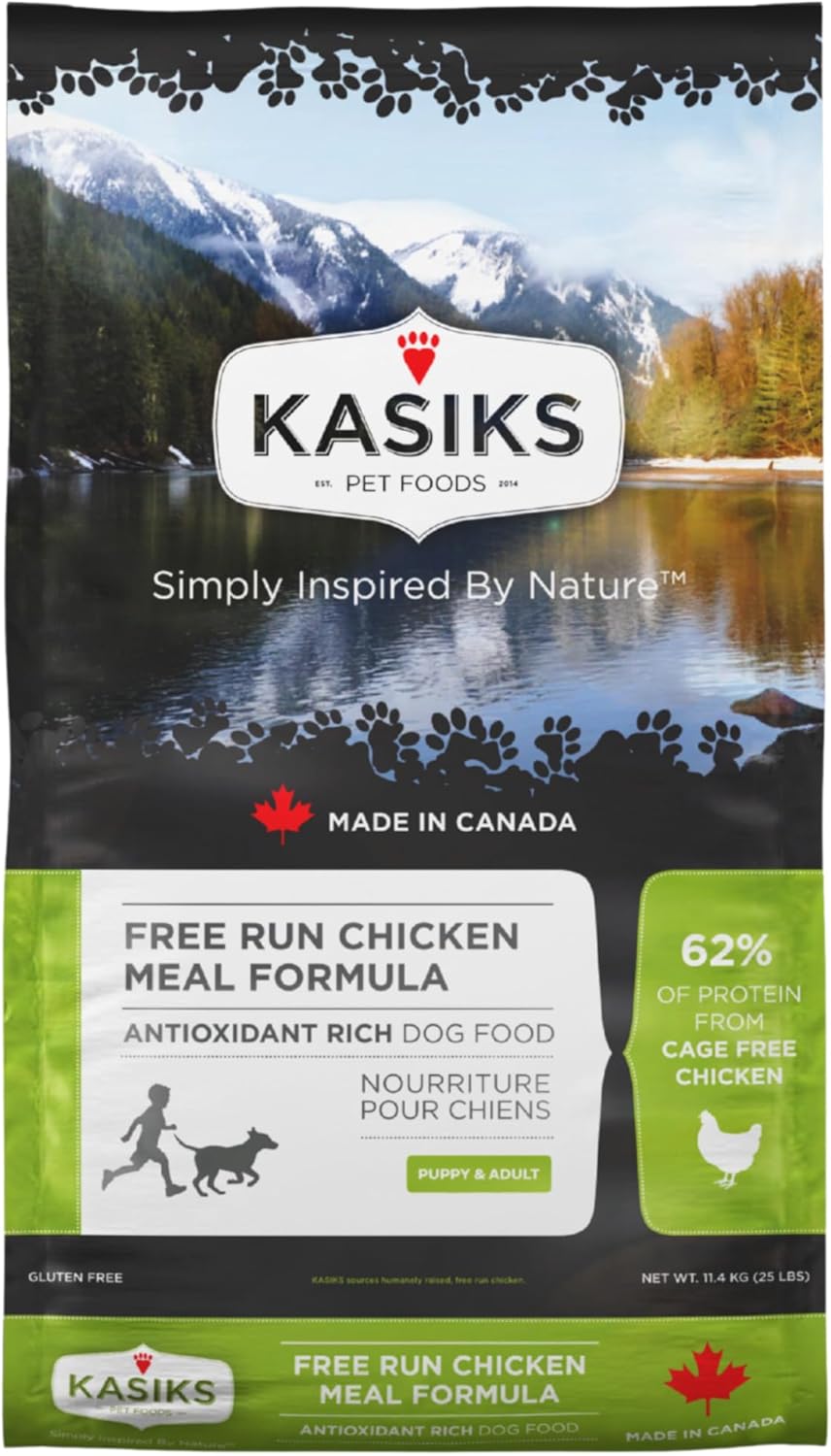 Taplow Ventures Ltd., Kasiks Free Run Chicken Meal Formula Dog Food