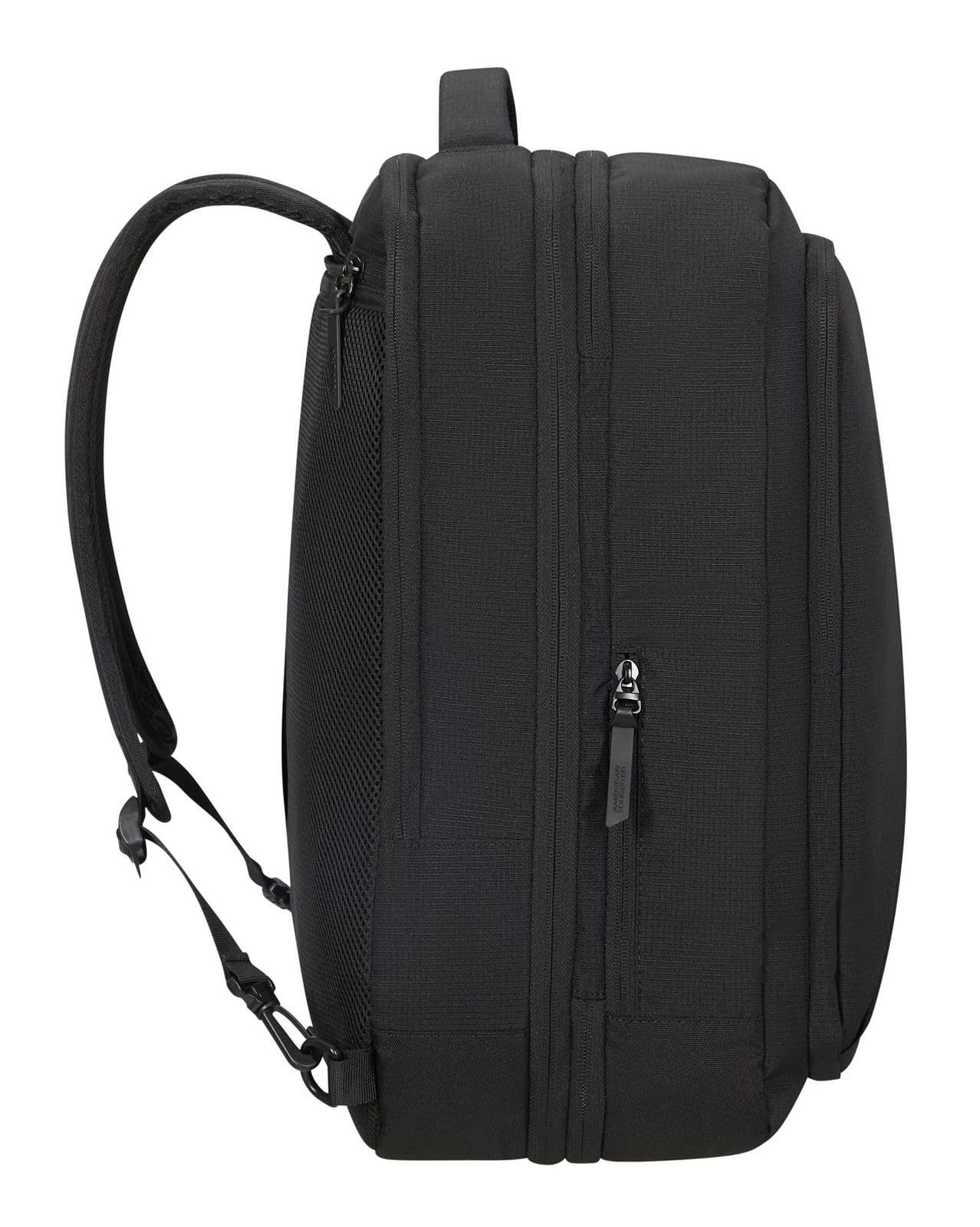 American Tourister Take2Cabin - Mochila de Viaje Expandible 17,3 Pulgadas, 55 cm, 42,5/48,5 l, Negro (Black)