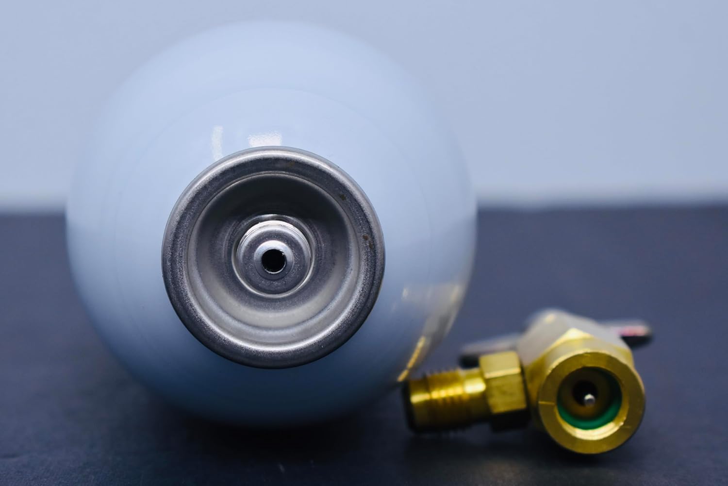 ENVIRO-SAFE Inverted R600a Refrigerant -Self-Sealing Style Top for HVAC & Refrigeration Use | 99.7% Purity | EPA Approved Hydrocarbon-8pk-6oz-Top-Tap