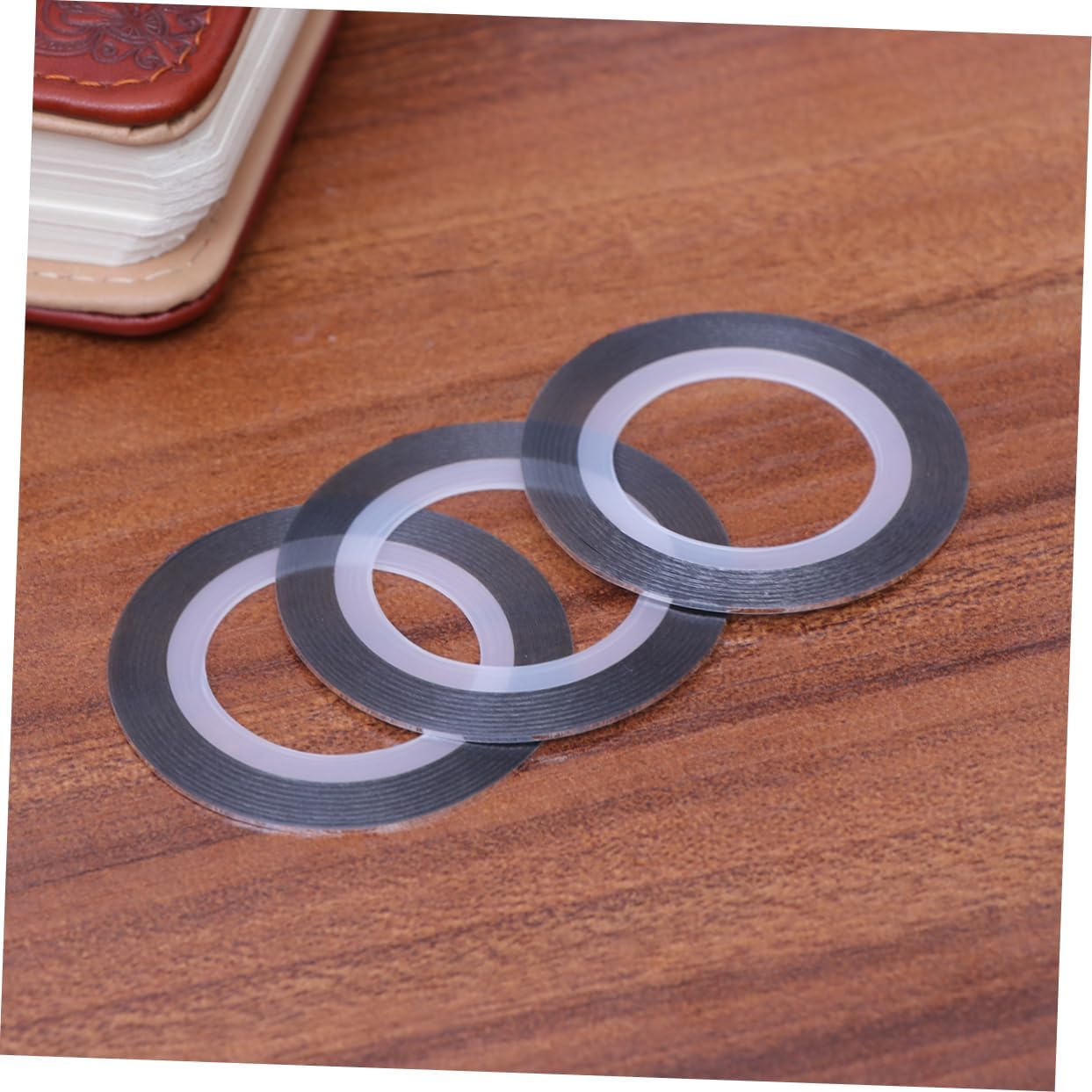 3pcs Nail Striping Tape Shining Holographic Nail Art Striping Rolls Self-Adhesive DIY for Manicure