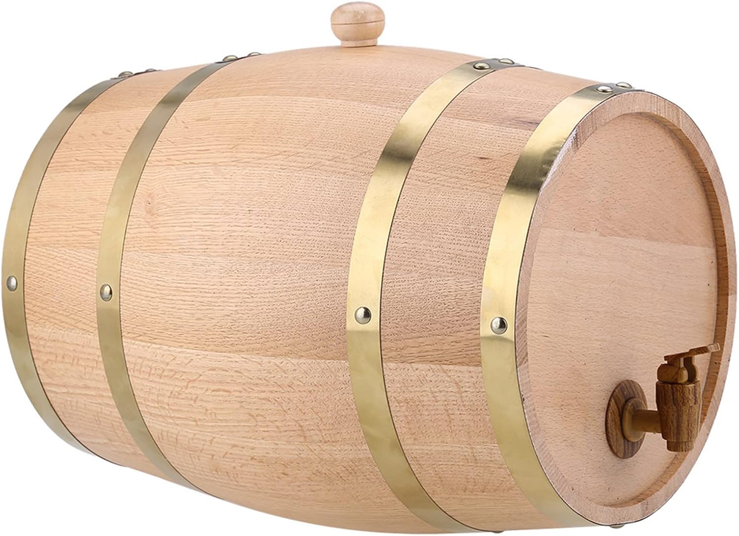 den 10 Liter Oak Wooden Wine Barrelwine Dispenserwine Barrelwood Wine Barrelwood Wine Barrel,10L Vintage Wood Timber Wine Dispenser for Whiskey Tequila