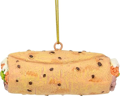 Miniatura 8 de Tree Buddees Burrito envuelto en papel de aluminio adorno navideño