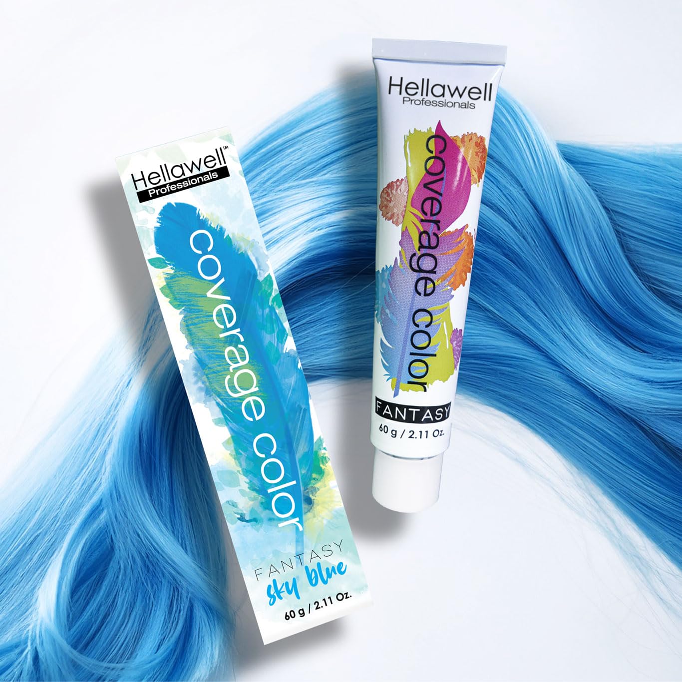 Amazon.com : Hellawell Professional Hair Dye. Coverage Color