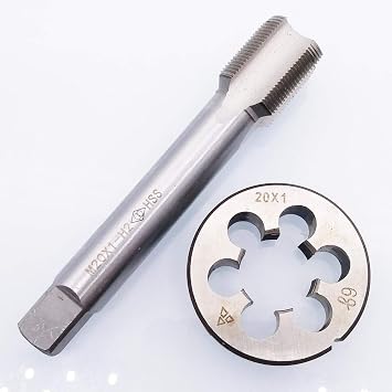 HSS M20 x 1mm Tap and M20 x 1.0mm Die Metric Thread Right Hand