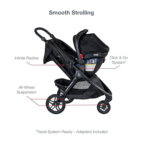 Miniatura 4 de Britax B-Free  B-Safe Gen2 Flexfit - Sistema de viaje color medianoche