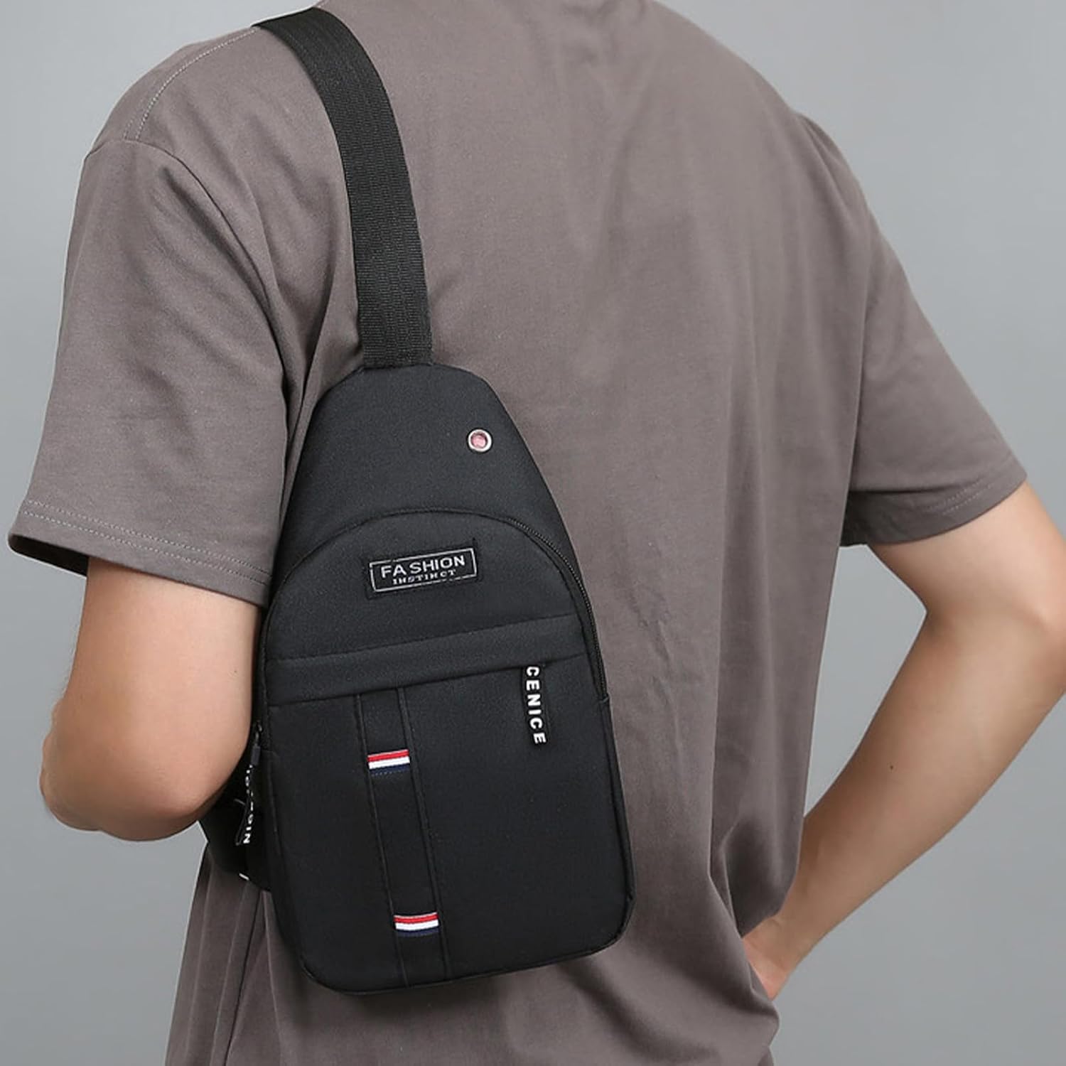 Bolsa tiracolo para mulheres, homens, mochila de ombro, bolsa mensageiro, bolsa para celular, bolsa de mão, pochete para trilhas, viagens, acampamento Bolsa tiracolo para mulheres, homens, mochila de ombro, bolsa mensageiro, bolsa para celular, bolsa de mão, pochete para trilhas, viagens, acampamento