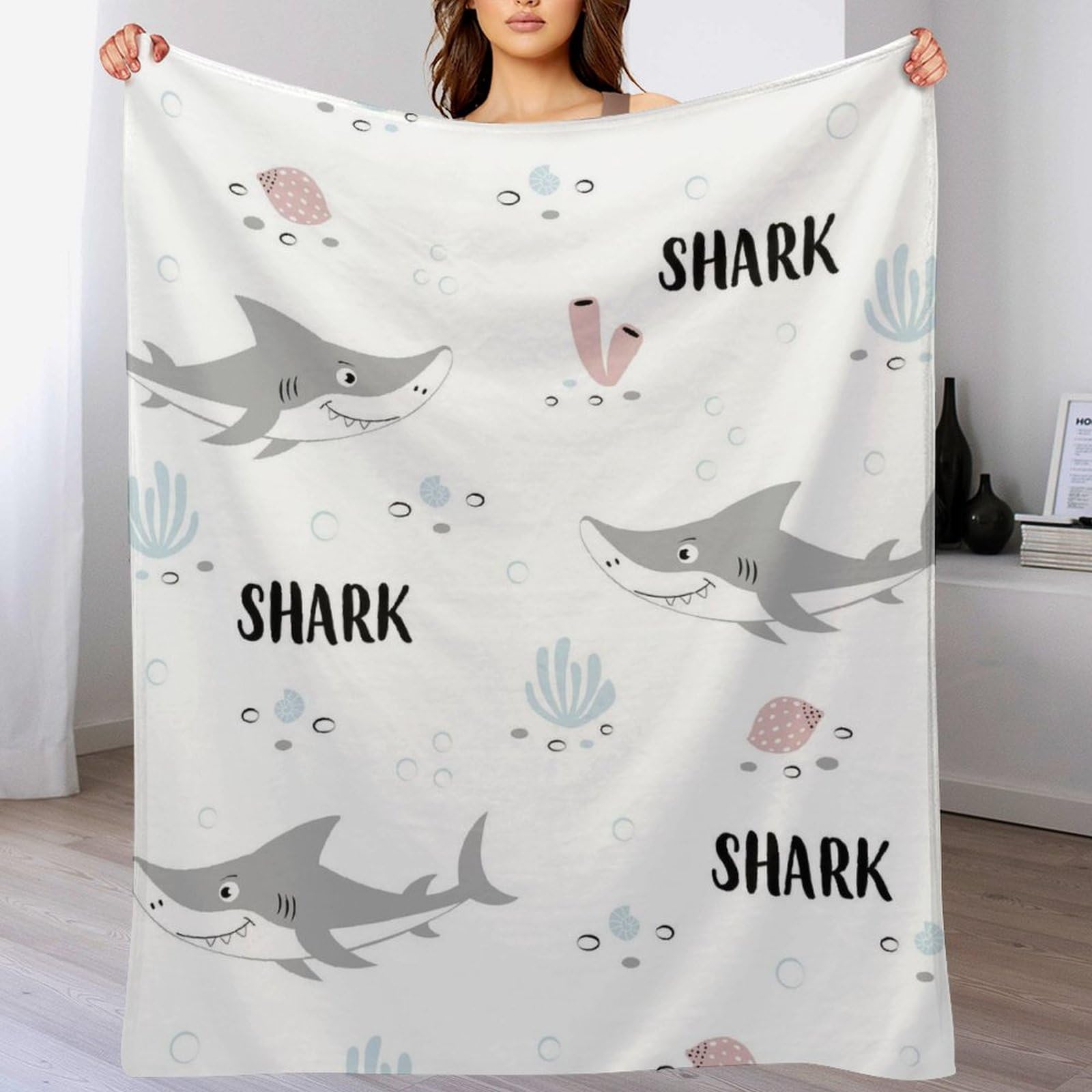 H&O サメブランケット　サメタオルブランケット H&O サメブランケット サメタオルブランケット