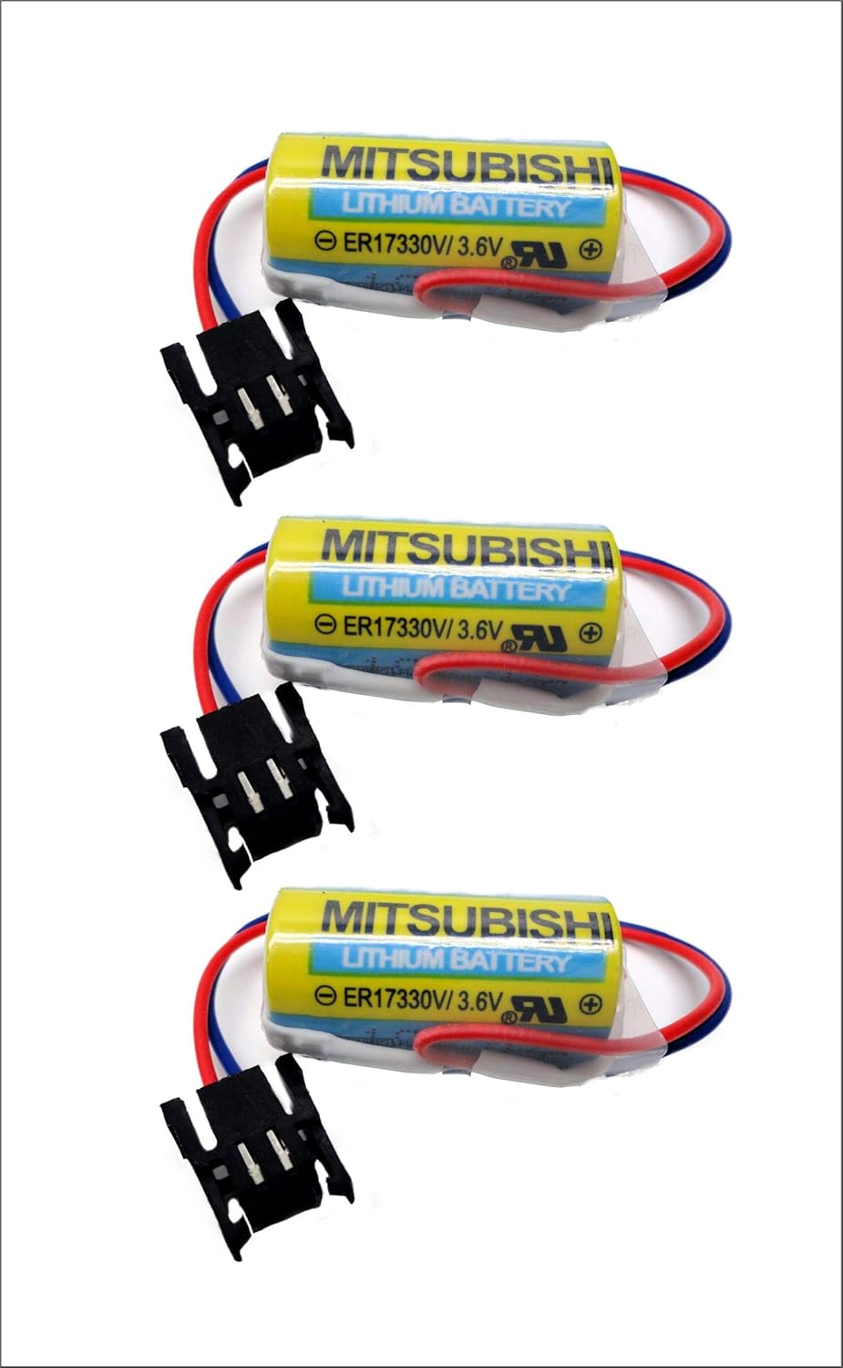 3PC ER17330V/3.6V,A6BAT-MRBAT Battery 3.6V PLC
