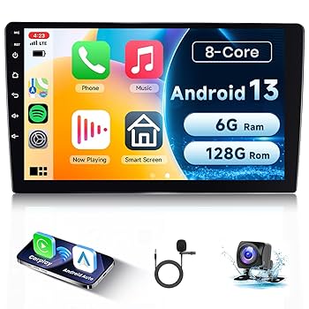 10.1インチ　ナビタッチスクリーン アンドロイド Amazon | 6 GB + 128 GB アンドロイドカー ラジオ 2 Din Carplay