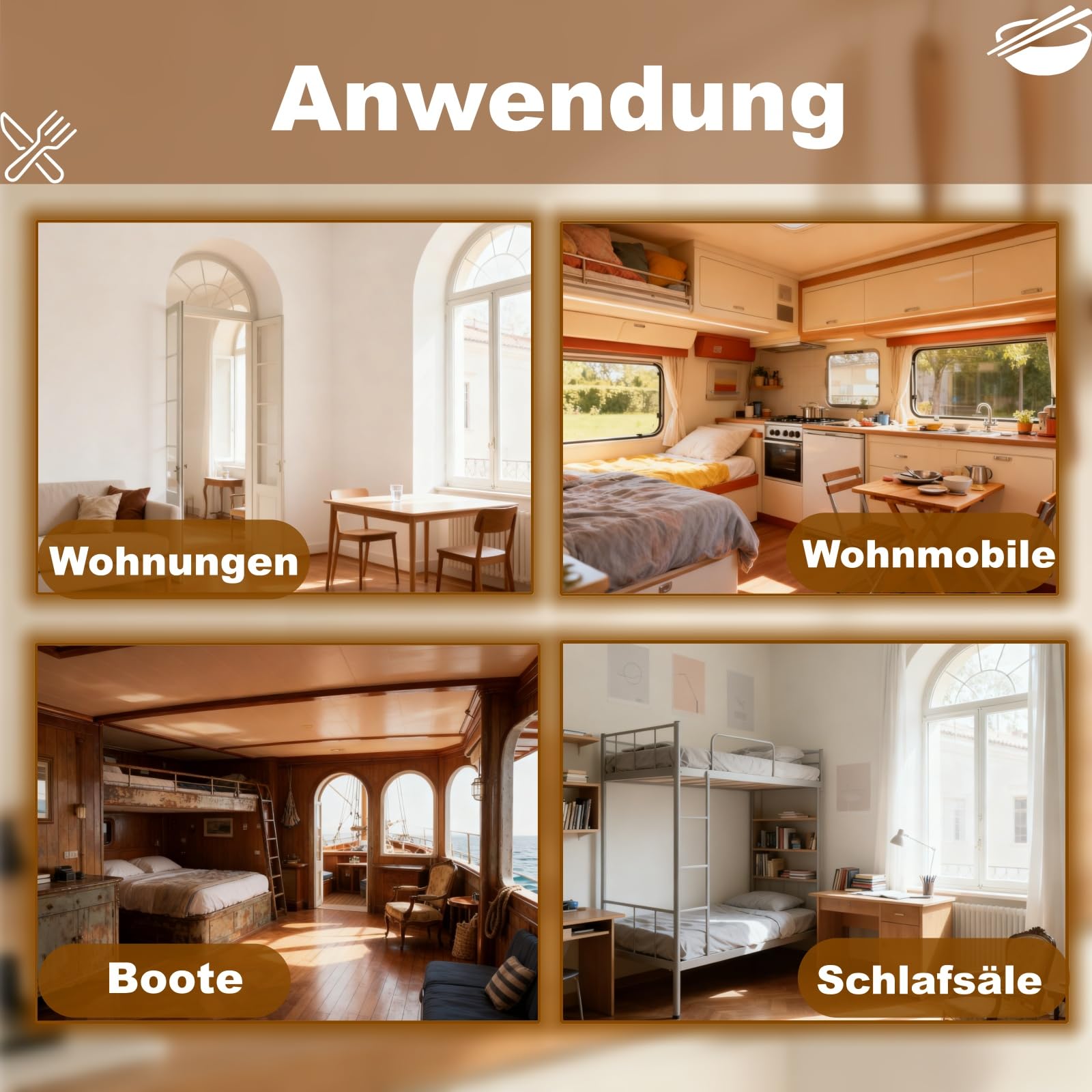 Spülmaschine, Mini Geschirrspüler Tischgeschirrspüler 72℃ mit 4 Waschmodi und 6L Wassertank, 25 mins (Schnell)/ 70 mins (Standard)/120 mins (Stark)/60 mins (Trocken), Dishwasher Touch Control