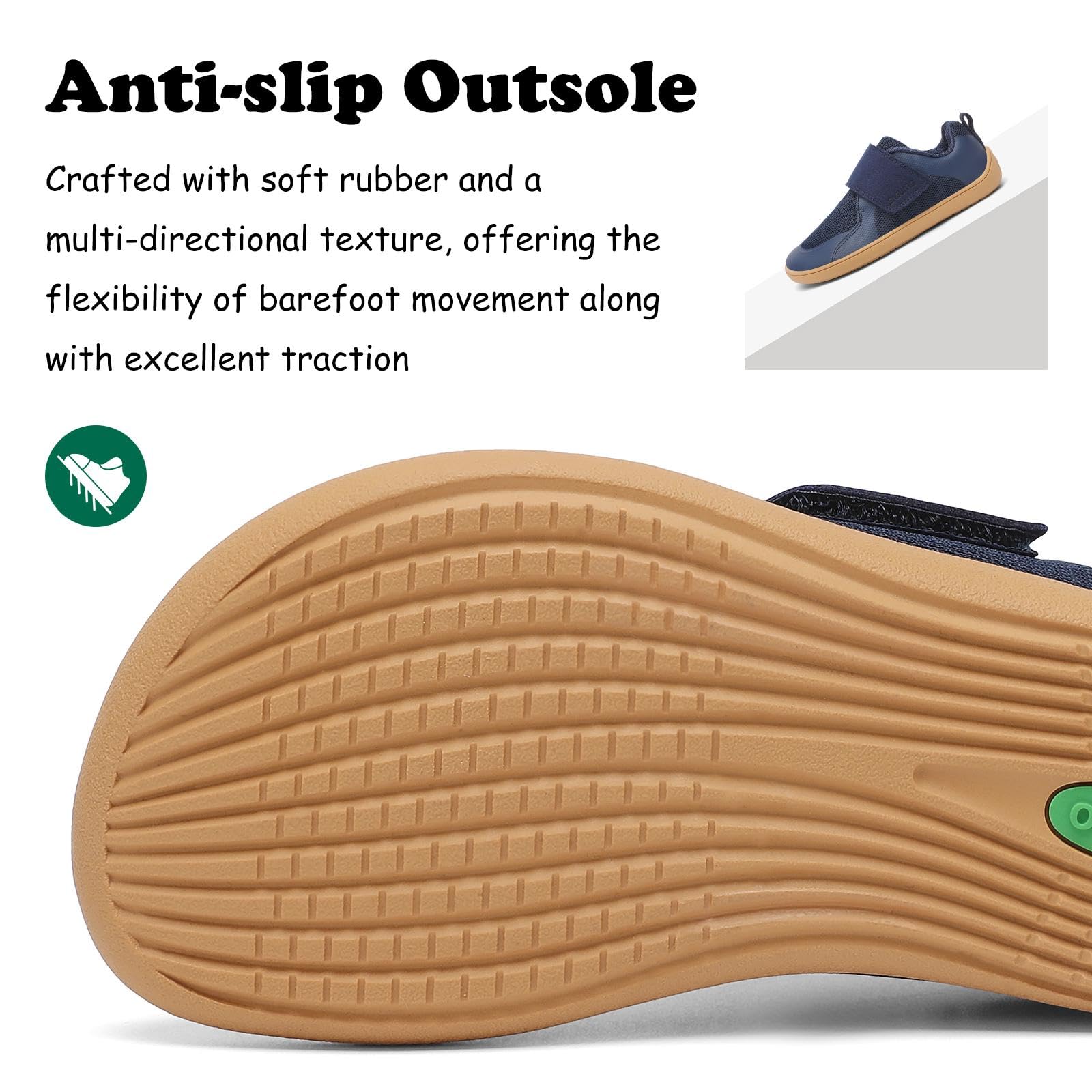 SAGUARO Barefoot Sneakers Shoes Minimaliste Scarpe Bambini per Ragazzi e Ragazze con Wide Toe Box Gr.26-36