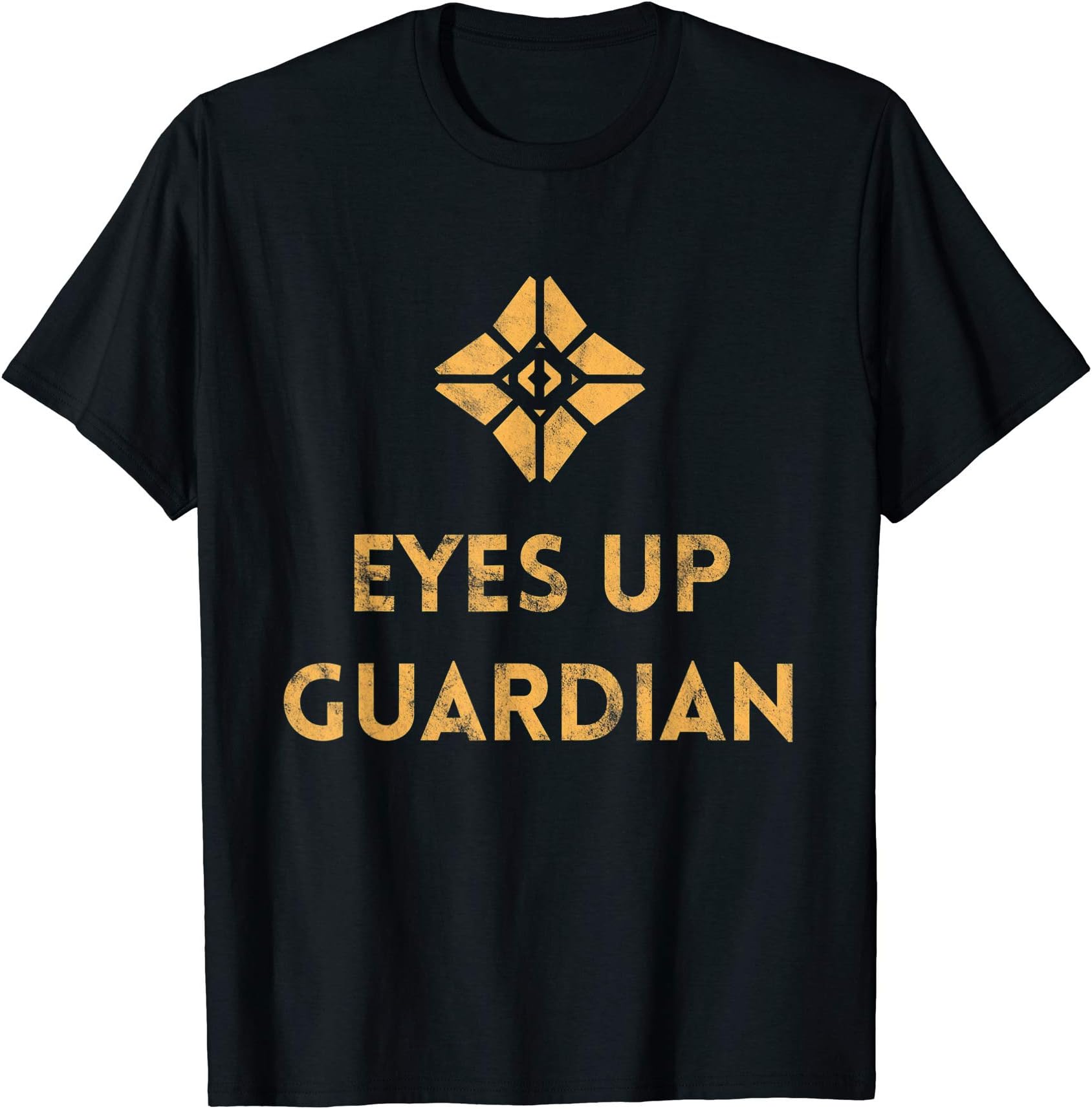 Gamer Raid Gear by PCGhost: Eyes Up (distressed design) Gamer Tee for Guardians T-Shirt