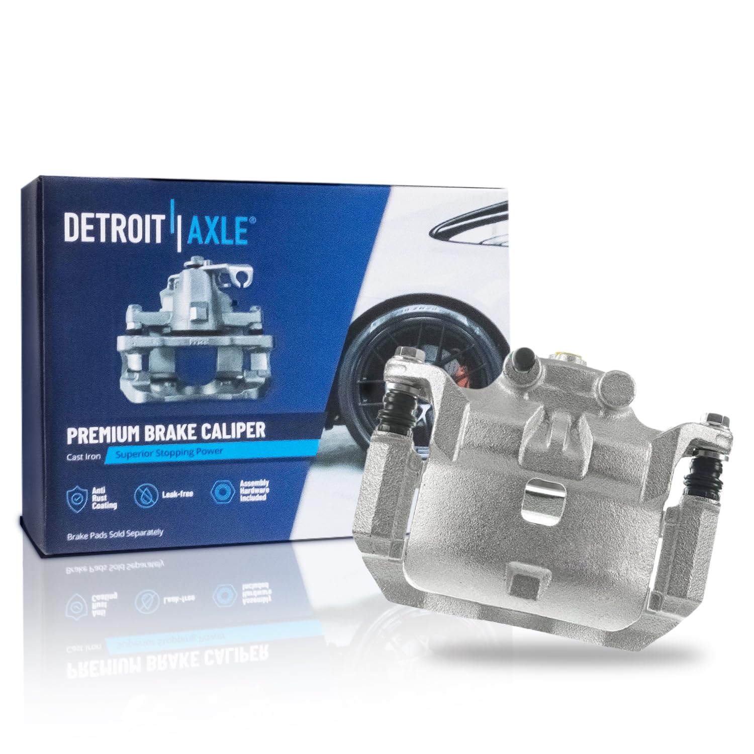 Detroit Axle - Front Right Brake Caliper for Nissan Versa Note March Micra