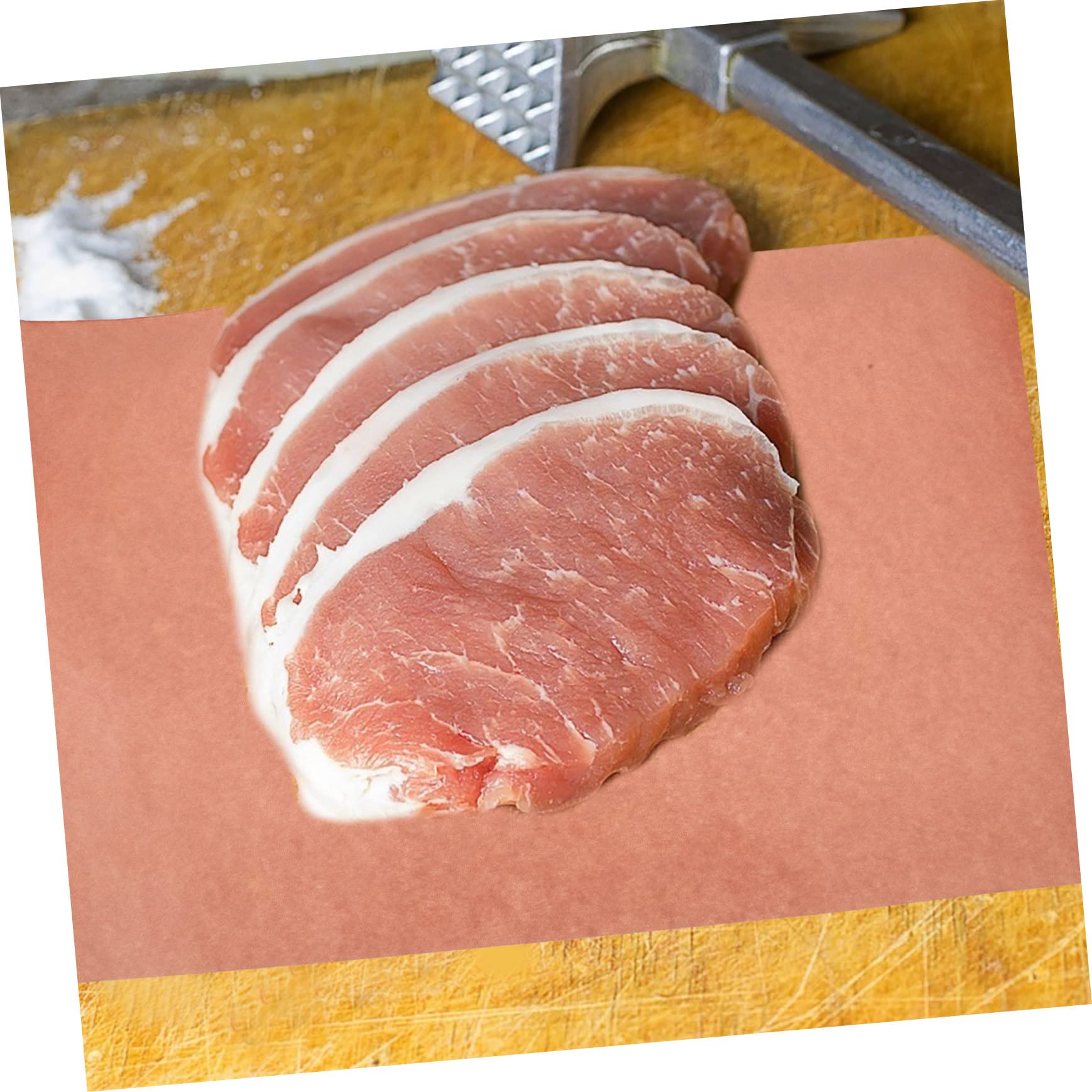 UPKOCH Carta da Forno Antiaderente Carta da Forno per Cucina Spessa Adatta per Affumicare Carne Pane Biscotti e Verdure Utilizzabile come Alimentare