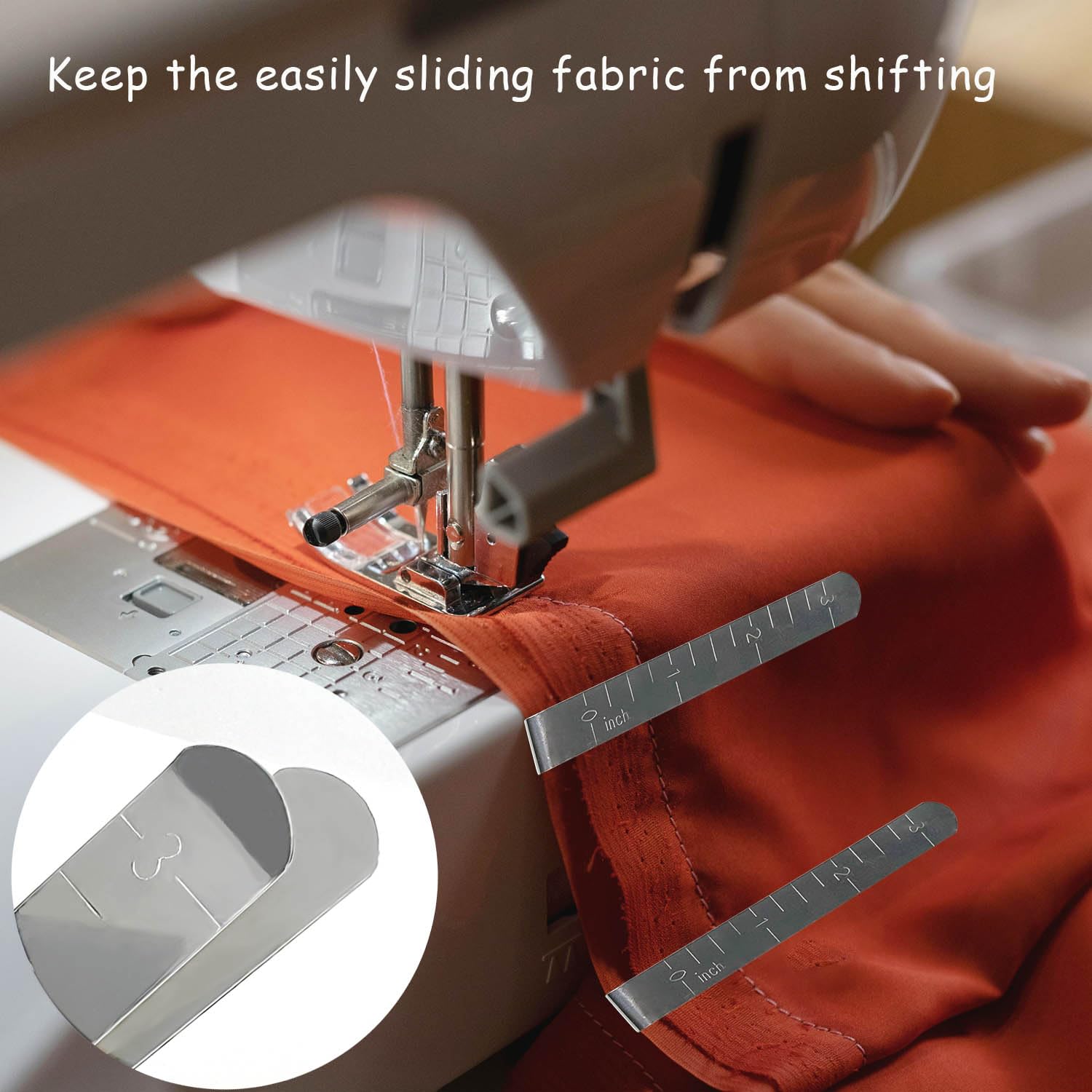 Lot De 20 Pinces à Ourler En Acier Inoxydable – Règle De