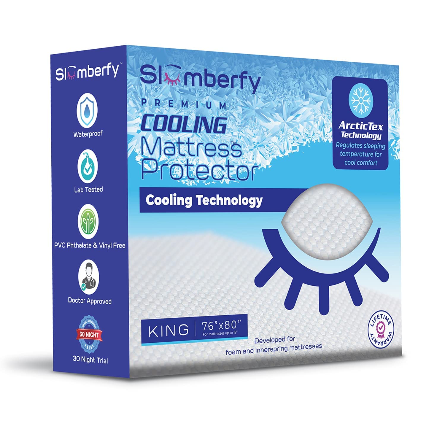 Slumberfy Cooling Mattress Protector