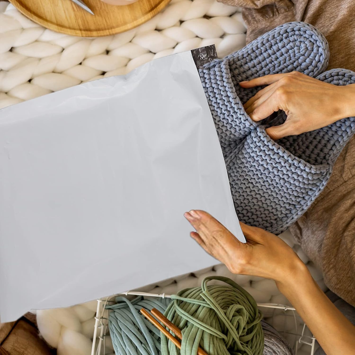 Buste Spedizione Plastica Opache - 30 Pezzi Impermeabili Per Vinted, Vestiti E Pacchi