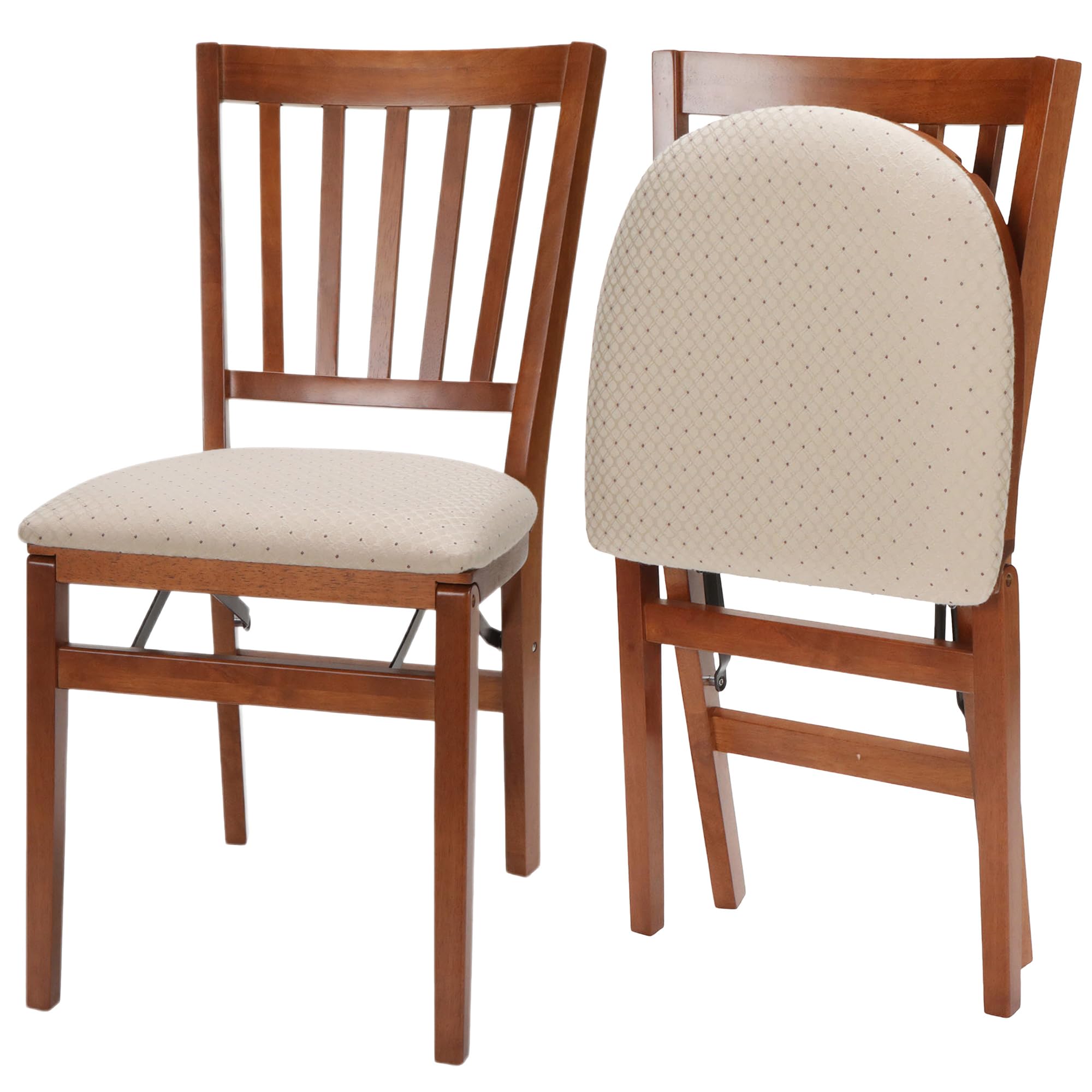 Amazon.com: MECO Stakmore School House Wooden Folding Chairs with