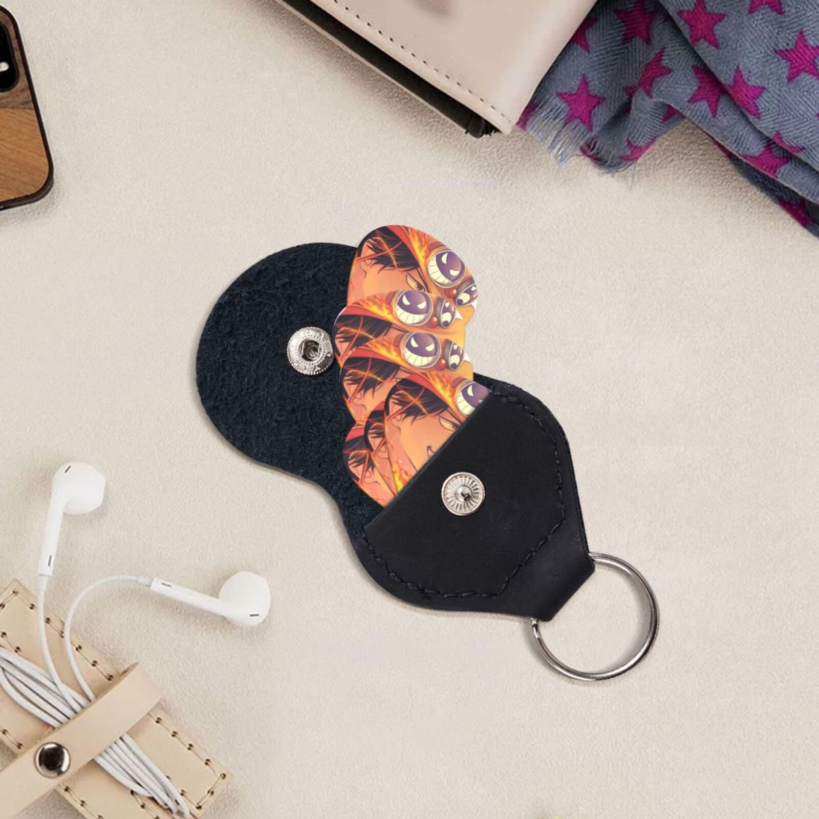 Amazon.co.jp: Guitar Pick, One Piece, Ace, Set of 6