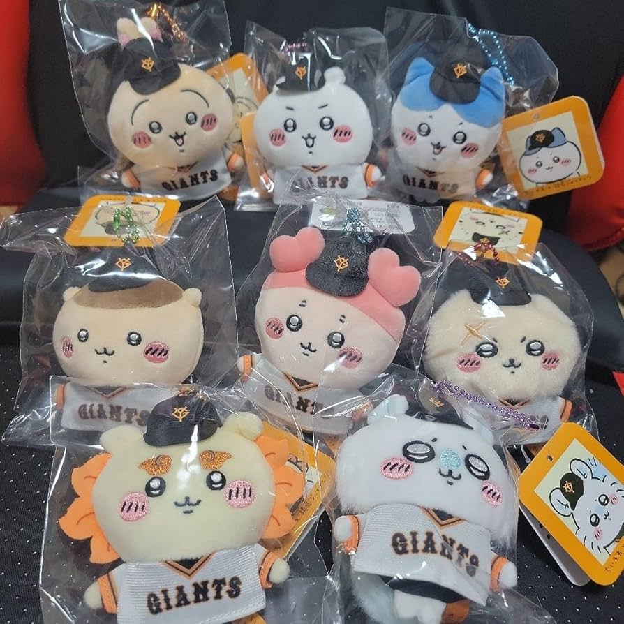 【新品】ちいかわ×読売ジャイアンツ ぷちミニマスコット 巨人 全8種コンプリート ちいかわとジャイアンツがコラボ | 読売ジャイアンツ（巨人軍