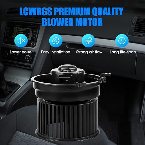 Miniatura 2 de Motor de soplador de calentador de CA delantero con ventilador para Nissan Rogue Select Sport Utility 2008 2009 2010 2011 2012 2013 2014 2015 Nissan