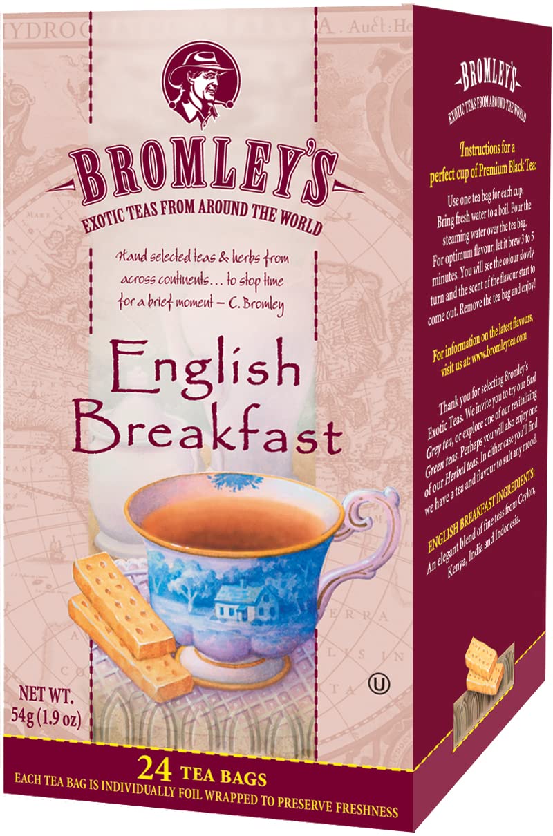 Bromley'sEnglish Breakfast Tea, 24 Count