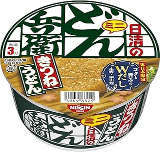 &lt;Instant Udon noodle&gt; DONBE mini　（Udon with deep fried tofu） 12 packages