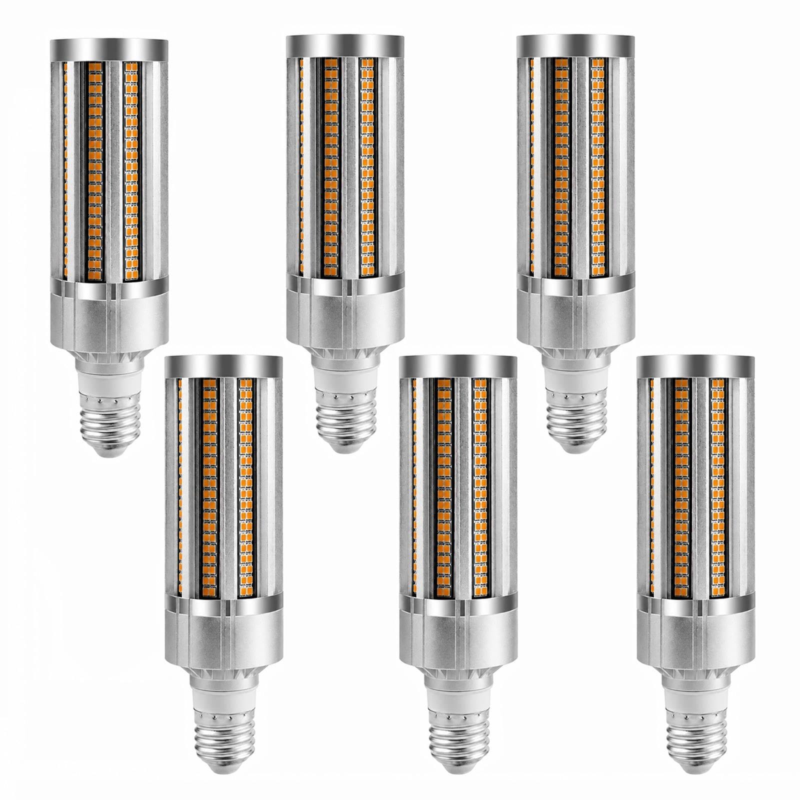 Lampadina LED Mais E27 Luce calda 3000K 60W Alta Potenza Non Dimmerabile