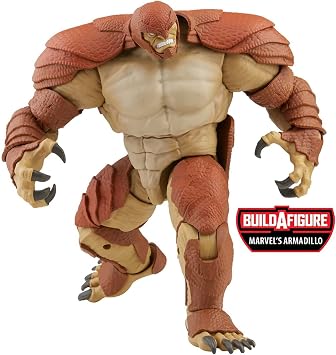 Spider-Man Marvel Legends Series Doctor Strange 6-inch Collectible Action Figure Toy and 4 Accessories and 1 Build-A-Figure Part(s), Multicolor | Marvel Legends Spider-Man No Way Home 6 Inch Action Figure BAF Armadillo - Doctor Strange