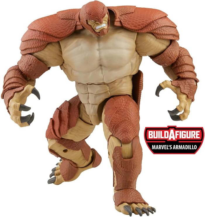 Spider-Man Marvel Legends Series Doctor Strange 6-inch Collectible Action Figure Toy and 4 Accessories and 1 Build-A-Figure Part(s), Multicolor | Marvel Legends Spider-Man No Way Home 6 Inch Action Figure BAF Armadillo - Doctor Strange