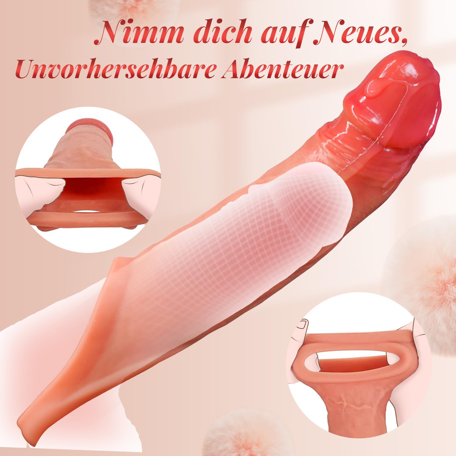 luxor gleitmittel Tentacle Male Penis Vibrator – Xinghaoya main image 1