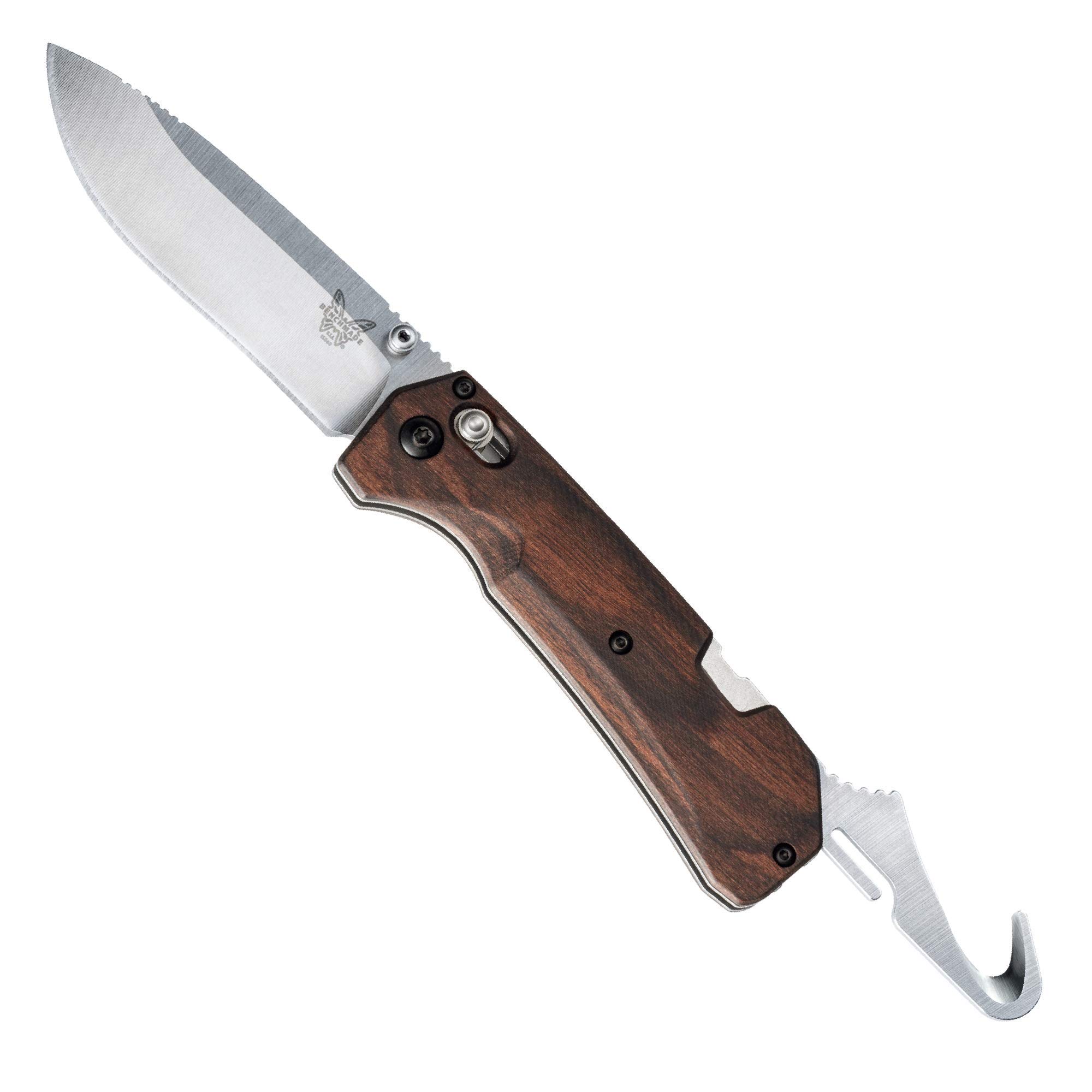 Benchmade 150602 Grizzly Creek Knife, DropPoint Blade, Plain Edge