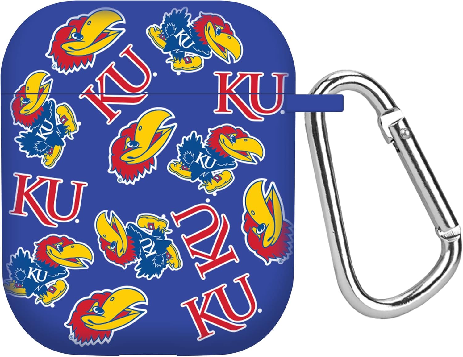 Affinity Bands Kansas Jayhawks HD Combo Package Compatible with Apple Watch and AirPods Gen 1 & 2 (42/44/45/49mm (46mm Series 11) Short Random)