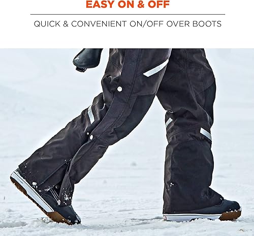 Miniatura 6 de Ergodyne N-Ferno 6471 - Overol con peto aislado resistente ropa de trabajo de invierno Thinsulate 3M almohadillas extraíbles para