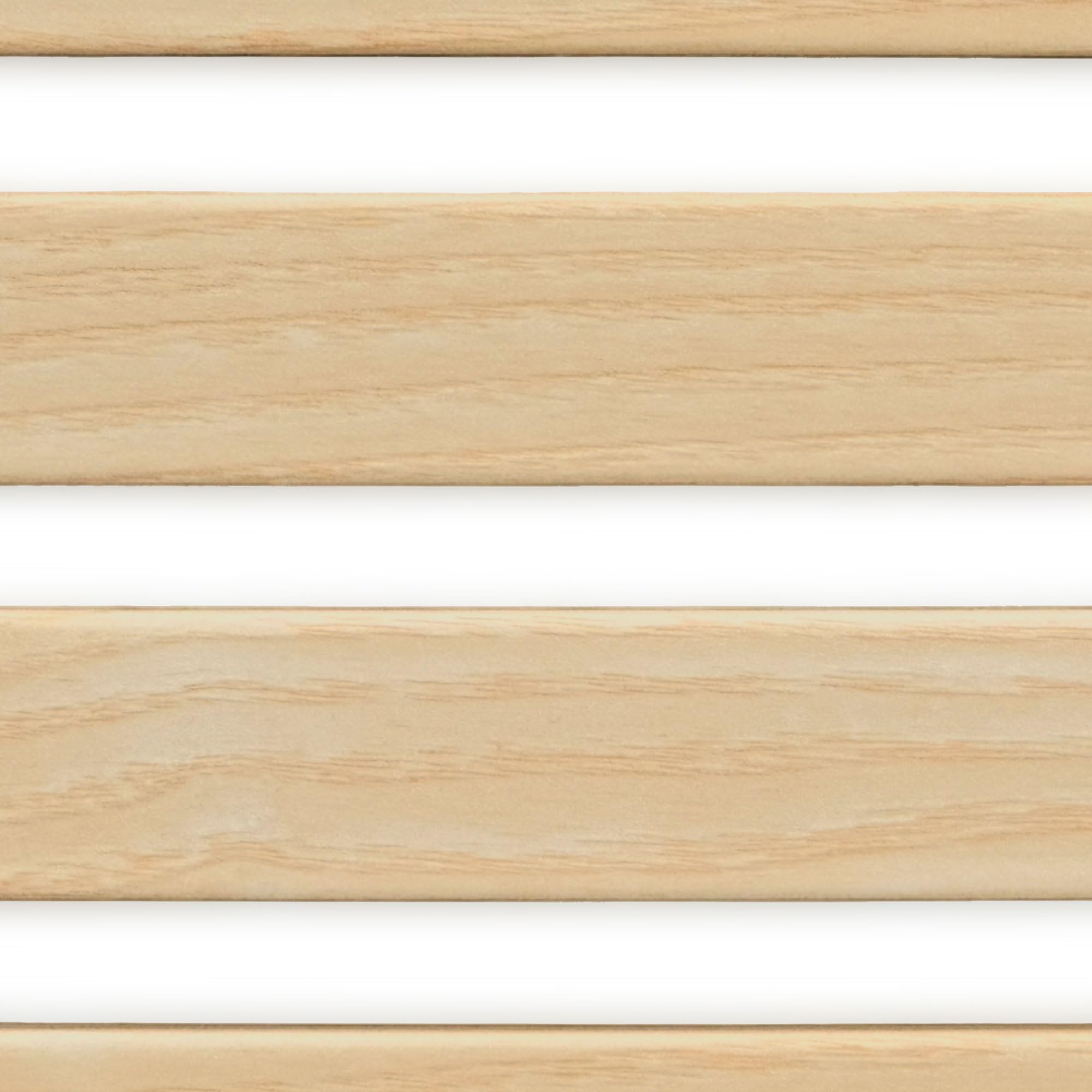 DHOME Cabecero de Madera reciclada DM con Patas Estilo Japonés Cama Palets Herrajes incluidos (160cm, Madera Natural)