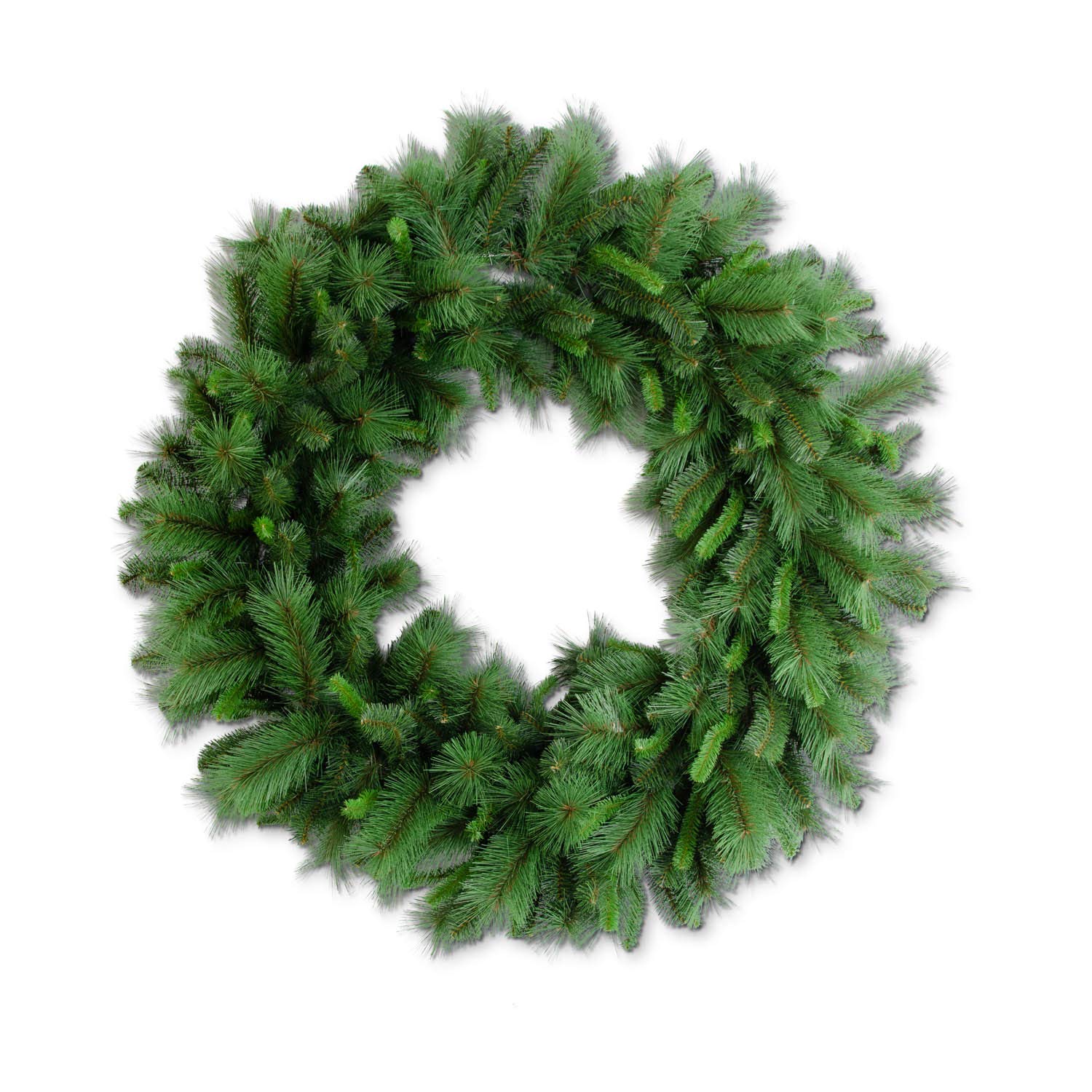 K&K Interiors 54363C 48 Inch Pine Wreath, Green