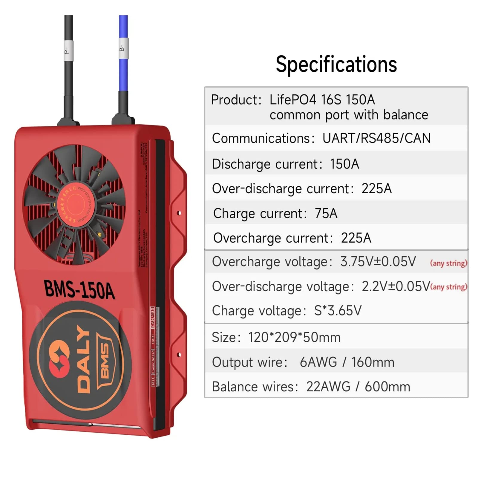 Amazon.co.jp: スマート BMS バッテリーマネジメント PCB Lifepo4 16S
