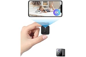Mini Spy Camera, 2K Book Wireless Hidden Camera