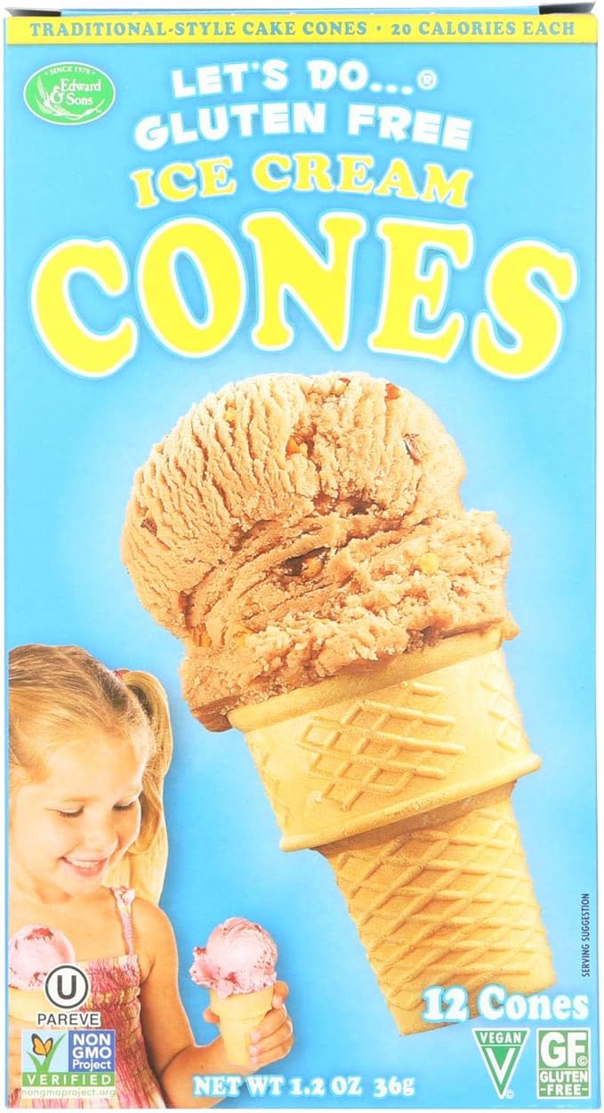 Let's Do Ice Cream Cones Simple Case of 12 1.2 oz