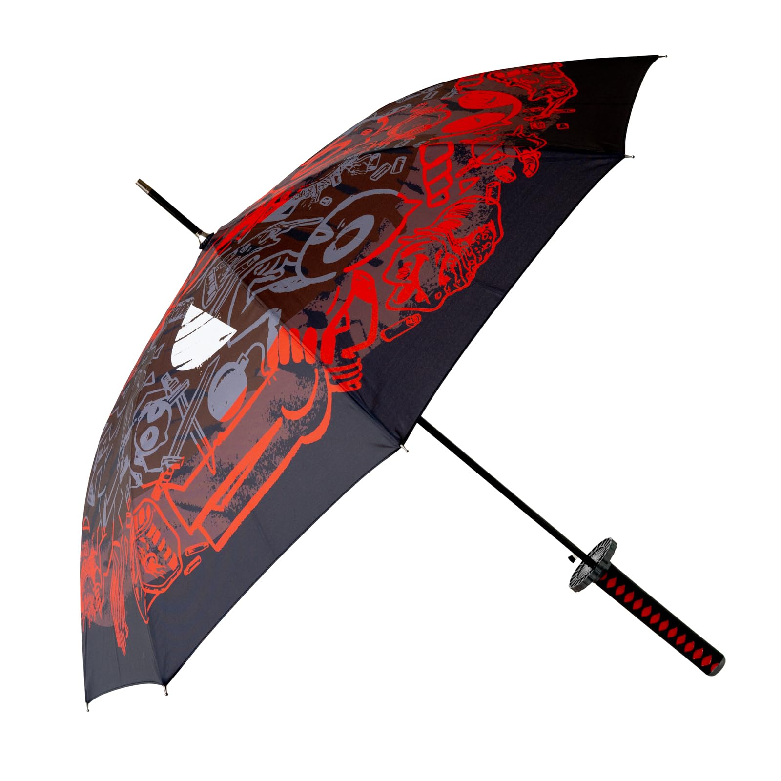 Marvel Deadpool Umbrella – Automatic Umbrella : Large Umbrella | 12 Years Old Boy's Umbrella: Marvel Legends Deadpool : Superheroes Marvel - Katana Deadpool