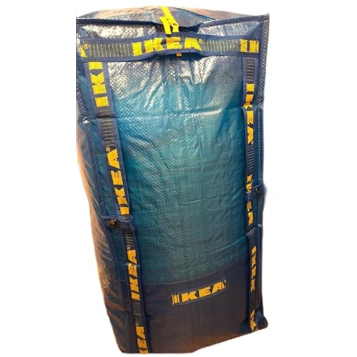Ikea 901.491.48 Frakta Storage Bag, Blue, 4 Pack