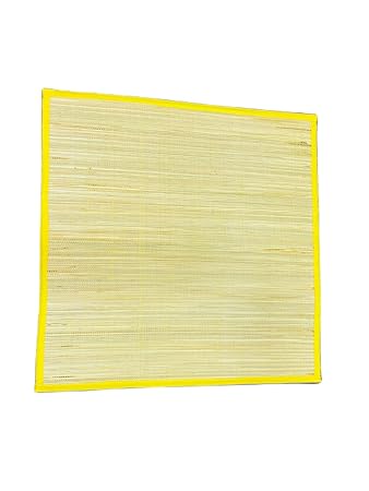 Semban India Dharbai Grass Mat for Meditation (Spiritual Kusha Mat) Attracts Good Cosmic Energy | 2ft X 2ft