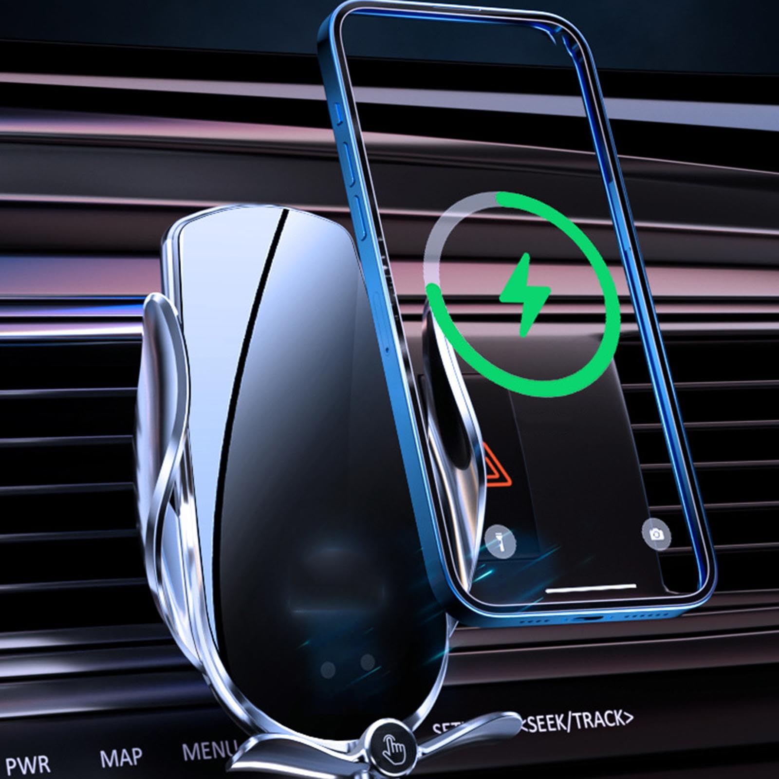 Soporte Móvil Coche para Hyundai Tucson TL N-Line 2016-2021, Soporte para teléfono móvil para Coche con Clip para Rejilla de ventilación