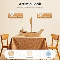 Vista 8 de Bandeja para barco de sushi de 31.5 pulgadas, bandeja de mariscos, bandeja de aperitivos, plato para servir comida para restaurante, servicio