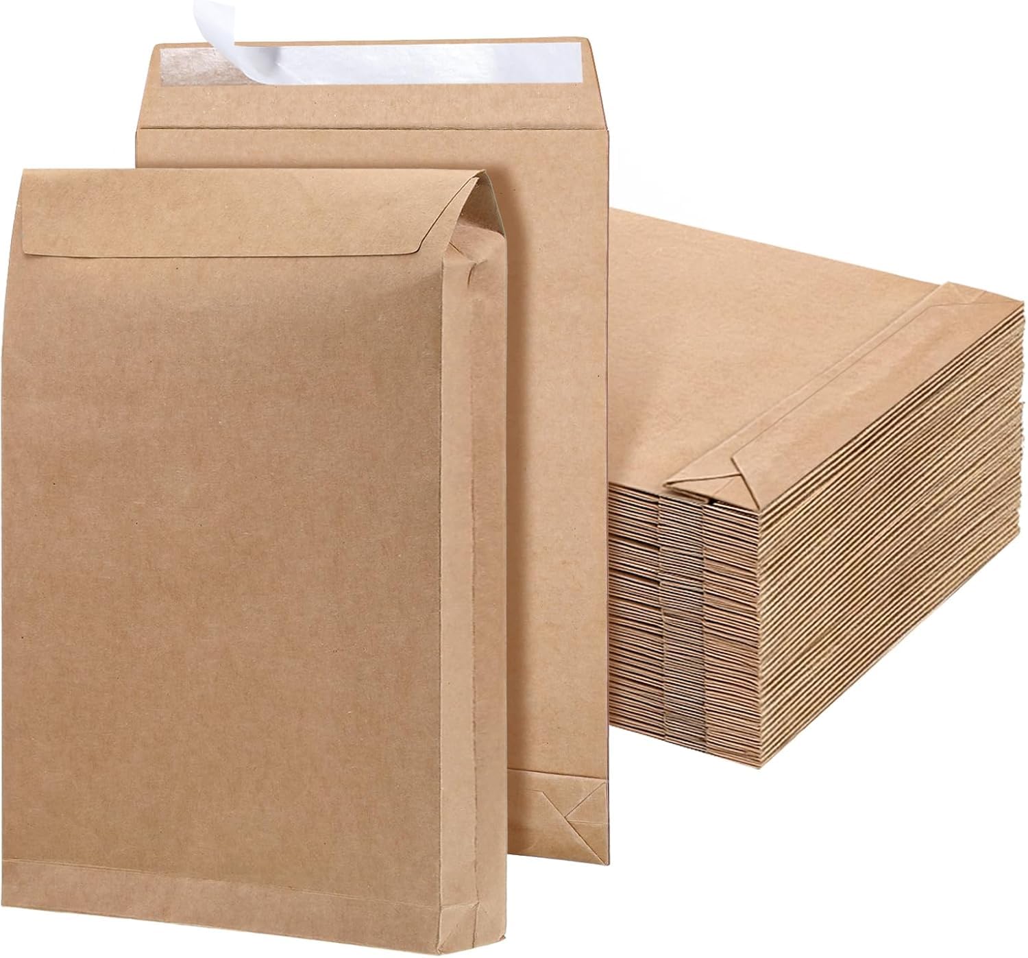 YUTRONE 40 Pack A4 Envelopes Peel and Seal C4 for Documents Papers Photos