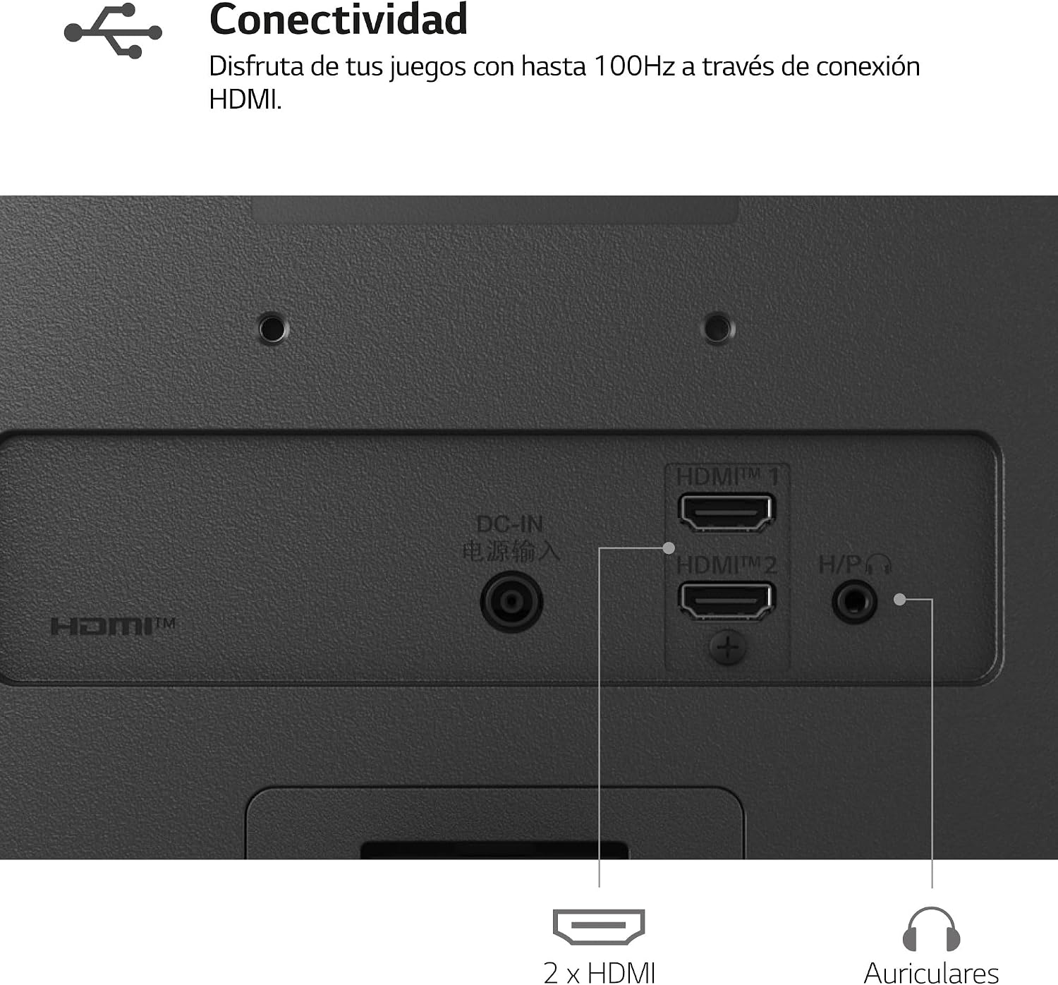 LG 27MS500-B – Monitor 27″, Panel IPS FHD 1920×1080 16:9, 100 Hz, Estabilizador de Negros, Reader Mode, Flicker Safe, Clase E, Negro 6